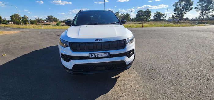 2022 Jeep Compass Night Eagle M6 MY23 Pearl White