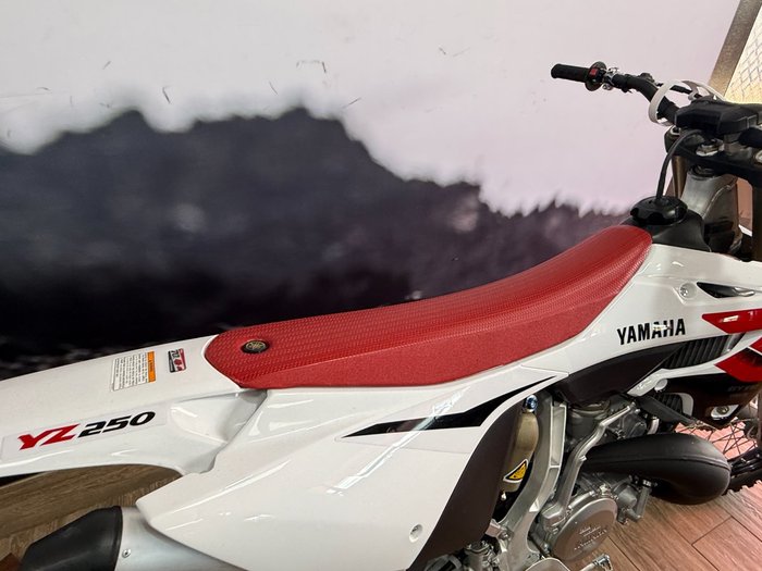 2026 Yamaha YZ250F 70TH ANNIVERSARY WHITE
