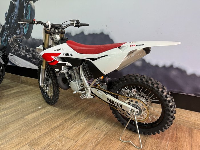 2026 Yamaha YZ250F 70TH ANNIVERSARY WHITE