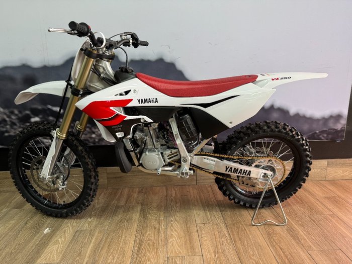 2026 Yamaha YZ250F 70TH ANNIVERSARY WHITE