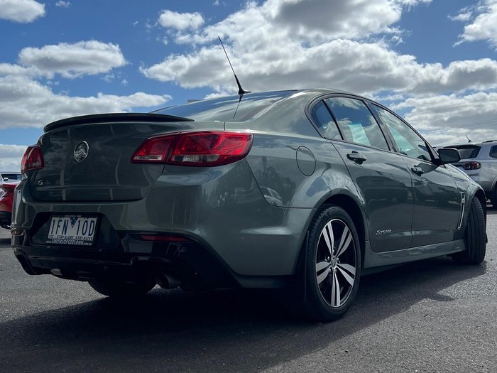 2015 Holden Commodore SV6 Storm VF MY15 Prussian Steel