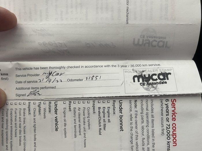 2019 Holden Astra RS