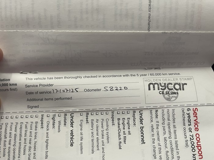 2019 Holden Astra RS