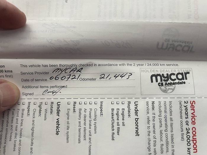 2019 Holden Astra RS