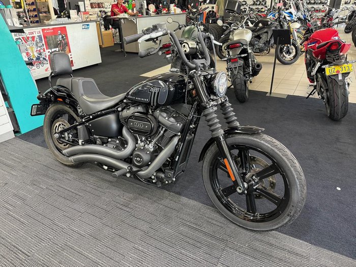 2024 Harley-Davidson Street Bob 114 (FXBBS) Softail Black