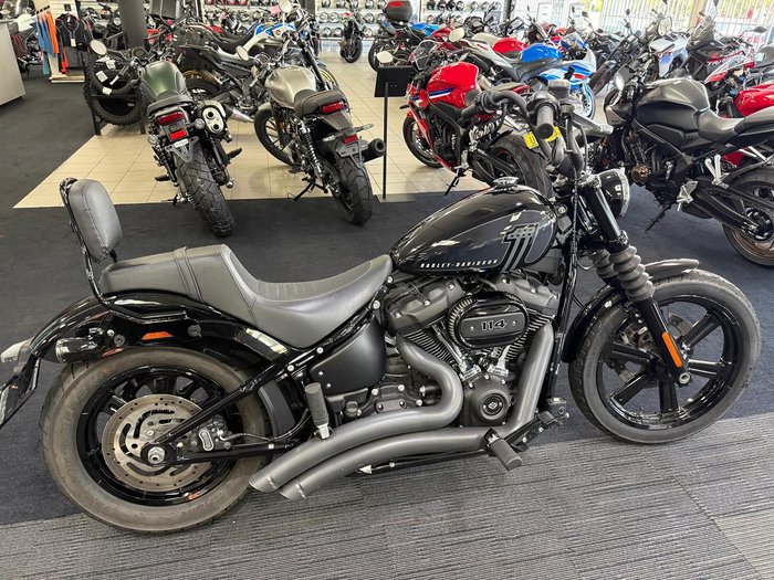 2024 Harley-Davidson Street Bob 114 (FXBBS) Softail Black