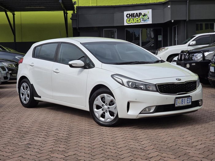 2018 Kia Cerato S YD MY18 WHITE