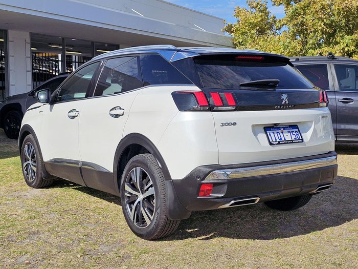 2018 Peugeot 3008 GT Line P84 MY18 Pearl White