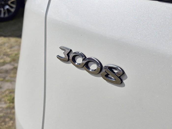 2018 Peugeot 3008 GT Line P84 MY18 Pearl White