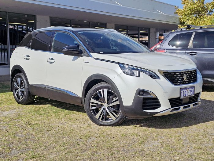 2018 Peugeot 3008 GT Line P84 MY18 Pearl White