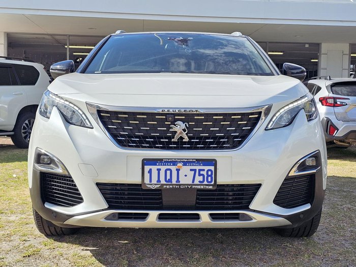 2018 Peugeot 3008 GT Line P84 MY18 Pearl White