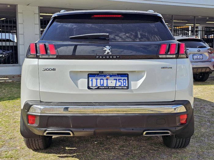 2018 Peugeot 3008 GT Line P84 MY18 Pearl White