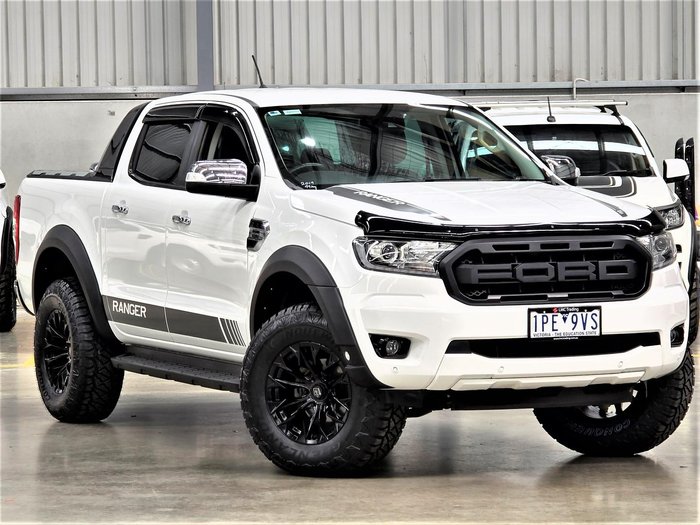 2019 Ford Ranger XLT PX MkIII MY19 4X4 Dual Range Arctic White