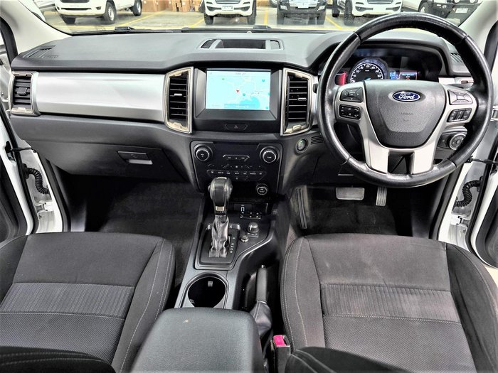 2019 Ford Ranger XLT PX MkIII MY19 4X4 Dual Range Arctic White