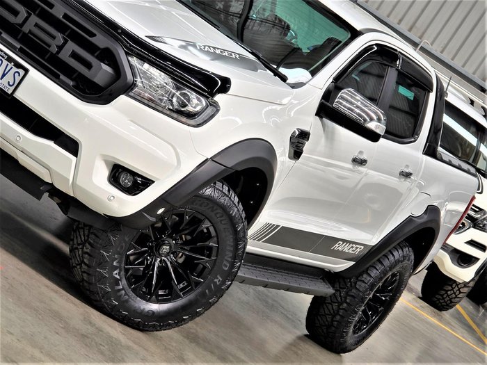 2019 Ford Ranger XLT PX MkIII MY19 4X4 Dual Range Arctic White