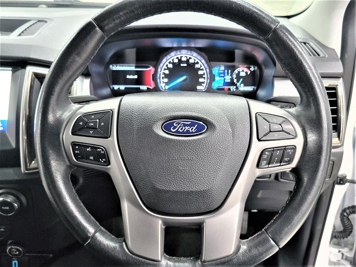 2019 Ford Ranger XLT PX MkIII MY19 4X4 Dual Range Arctic White