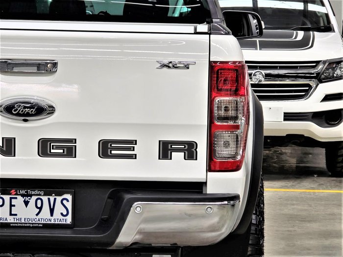 2019 Ford Ranger XLT PX MkIII MY19 4X4 Dual Range Arctic White