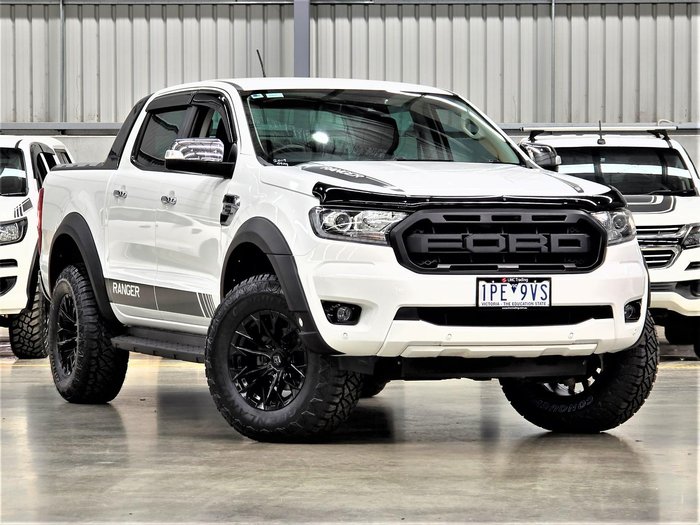 2019 Ford Ranger XLT PX MkIII MY19 4X4 Dual Range Arctic White