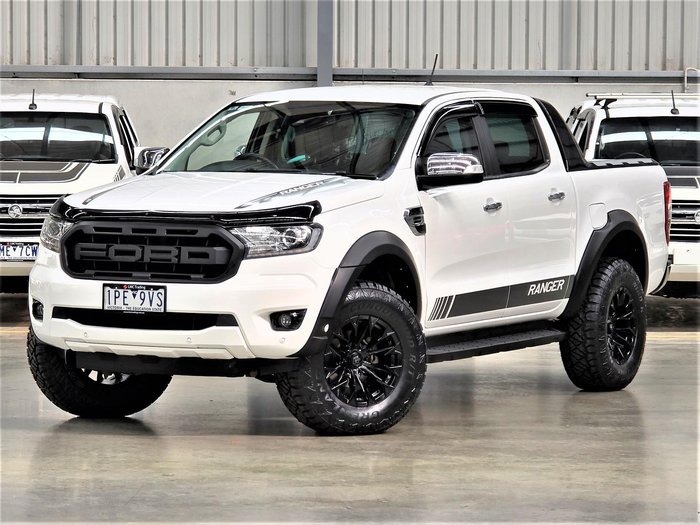 2019 Ford Ranger XLT PX MkIII MY19 4X4 Dual Range Arctic White