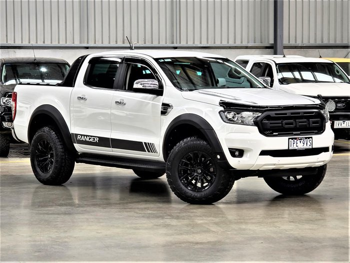 2019 Ford Ranger XLT PX MkIII MY19 4X4 Dual Range Arctic White