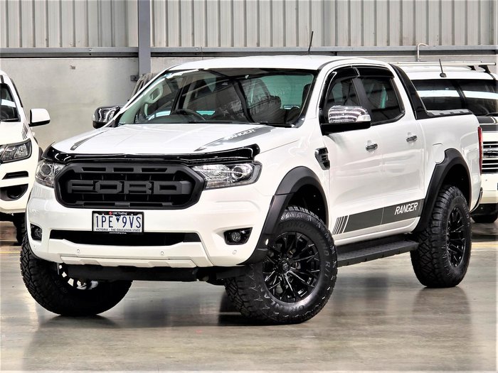 2019 Ford Ranger XLT PX MkIII MY19 4X4 Dual Range Arctic White