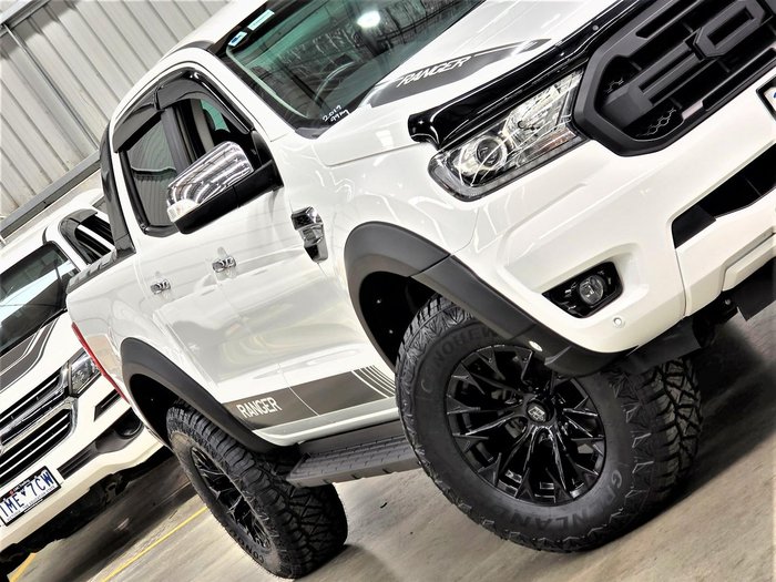 2019 Ford Ranger XLT PX MkIII MY19 4X4 Dual Range Arctic White