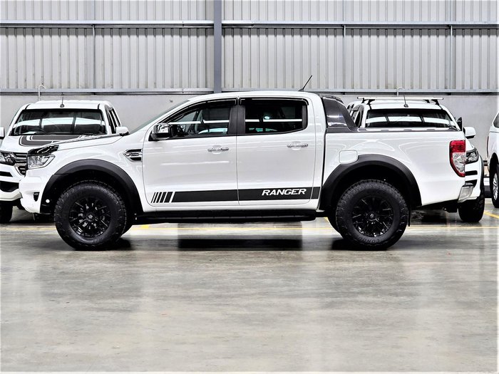 2019 Ford Ranger XLT PX MkIII MY19 4X4 Dual Range Arctic White