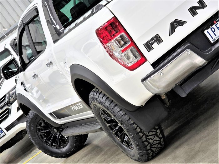 2019 Ford Ranger XLT PX MkIII MY19 4X4 Dual Range Arctic White