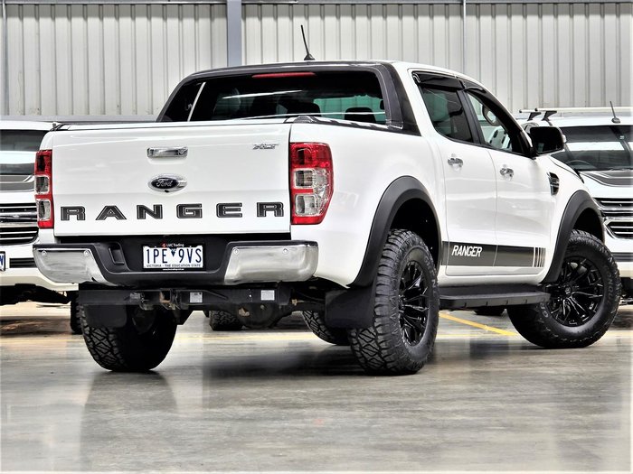 2019 Ford Ranger XLT PX MkIII MY19 4X4 Dual Range Arctic White