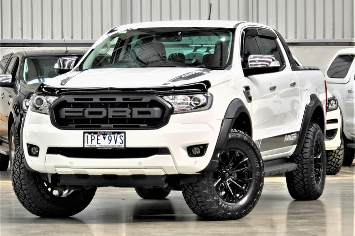 2019 Ford Ranger XLT PX MkIII MY19 4X4 Dual Range Arctic White