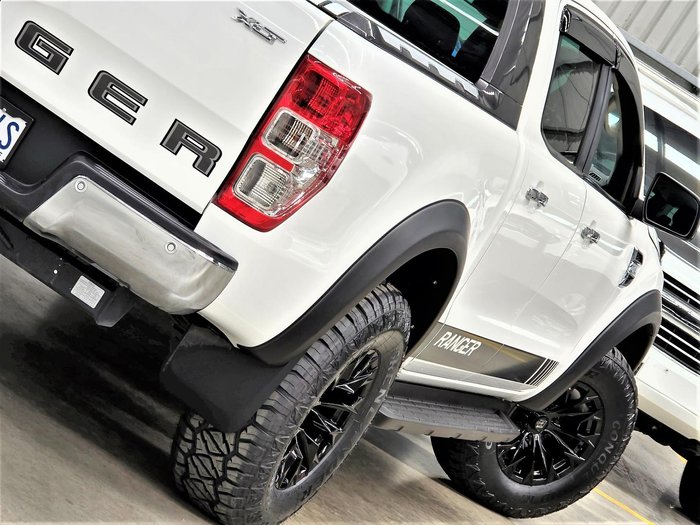 2019 Ford Ranger XLT PX MkIII MY19 4X4 Dual Range Arctic White