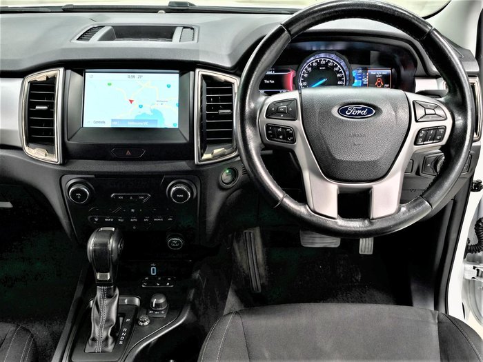 2019 Ford Ranger XLT PX MkIII MY19 4X4 Dual Range Arctic White