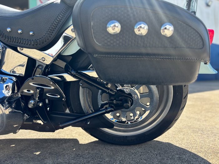 2007 HARLEY-DAVIDSON FLSTF FAT BOY Blue