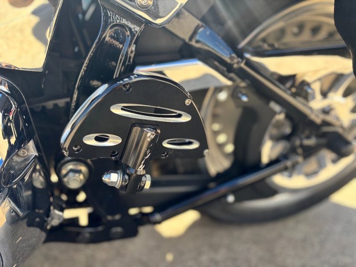 2007 HARLEY-DAVIDSON FLSTF FAT BOY Blue