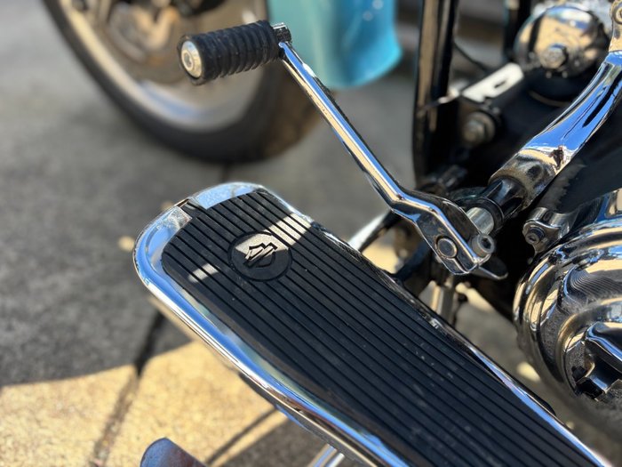 2007 HARLEY-DAVIDSON FLSTF FAT BOY Blue