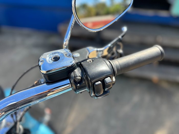 2007 HARLEY-DAVIDSON FLSTF FAT BOY Blue