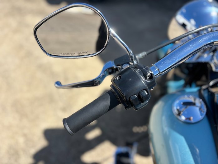 2007 HARLEY-DAVIDSON FLSTF FAT BOY Blue