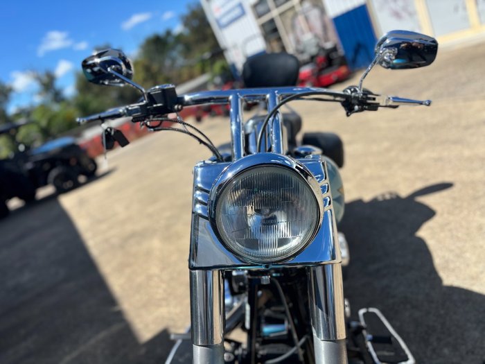 2007 HARLEY-DAVIDSON FLSTF FAT BOY Blue