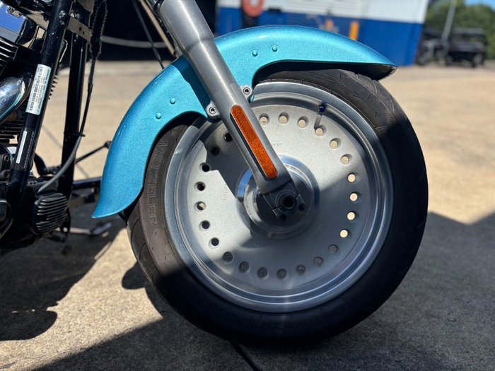 2007 HARLEY-DAVIDSON FLSTF FAT BOY Blue
