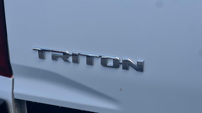 2025 Mitsubishi Triton GSR MV MY25 4X4 Dual Range White Diamond