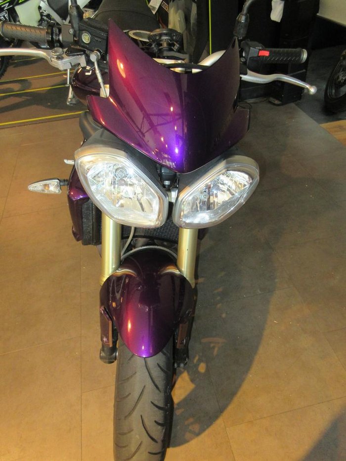 2011 Triumph Street Triple 675 Street Triple Purple