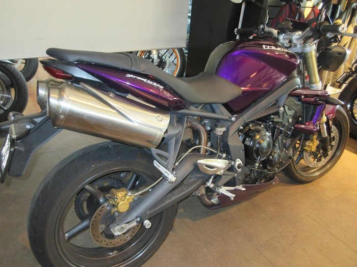2011 Triumph Street Triple 675 Street Triple Purple