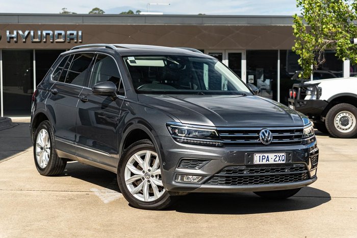 2019 Volkswagen Tiguan 132TSI Comfortline 5N MY19.5 Four Wheel Drive Indium Grey
