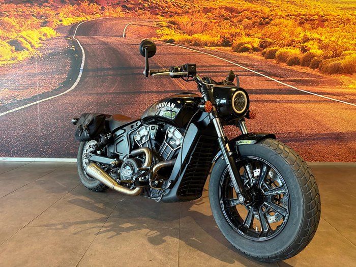 2022 Indian Scout Bobber Scout Black