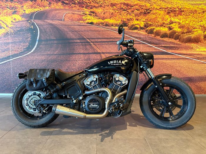 2022 Indian Scout Bobber Scout Black