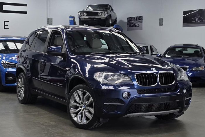 2012 BMW X5 xDrive30d E70 MY12 4X4 Constant Deep Sea Blue