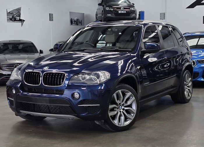 2012 BMW X5 xDrive30d E70 MY12 4X4 Constant Deep Sea Blue