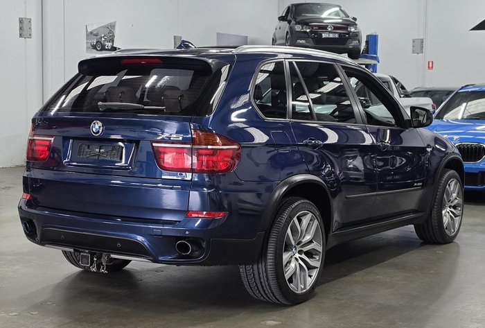 2012 BMW X5 xDrive30d E70 MY12 4X4 Constant Deep Sea Blue