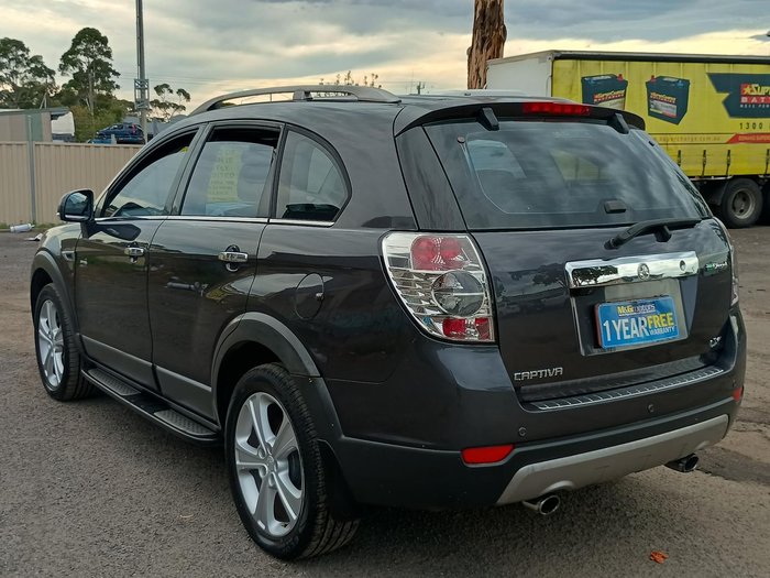 2012 Holden Captiva 7 LX CG Series II AWD Thunder Grey
