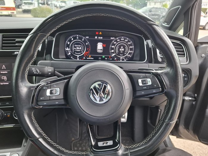 2019 Volkswagen Golf R 7.5 MY19.5 Four Wheel Drive Indium Grey